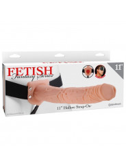 FETISH FANTASY SERIES - IMBRACATURA REGOLABILE PENE REALISTICO 28 CM