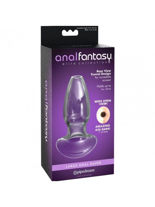 ANAL FANTASY ELITE COLLECTION - DILATATORE IN CRISTALLO ANAL GAPER TAGLIA M