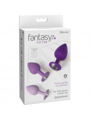 FANTASY FOR HER - SET DI PLUG ANALI VIOLA