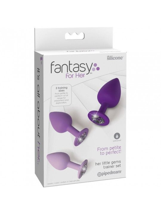 FANTASY FOR HER - SET DI PLUG ANALI VIOLA