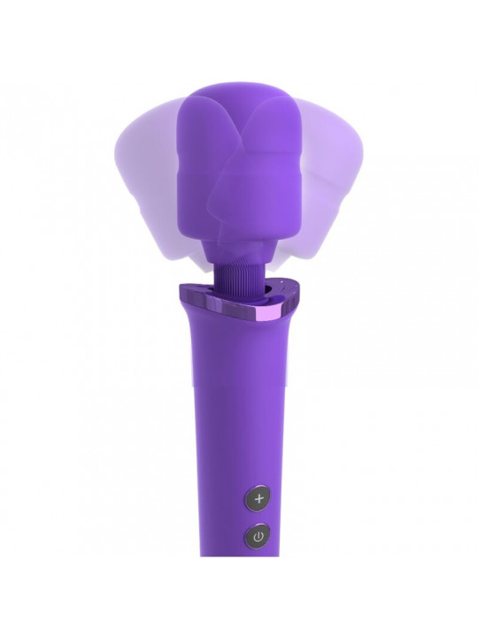 FANTASY FOR HER - BACCHETTA MASSAGGIATORE RICARICABILE PER LEI E VIBRATORE 50 LIVELLI VIOLA