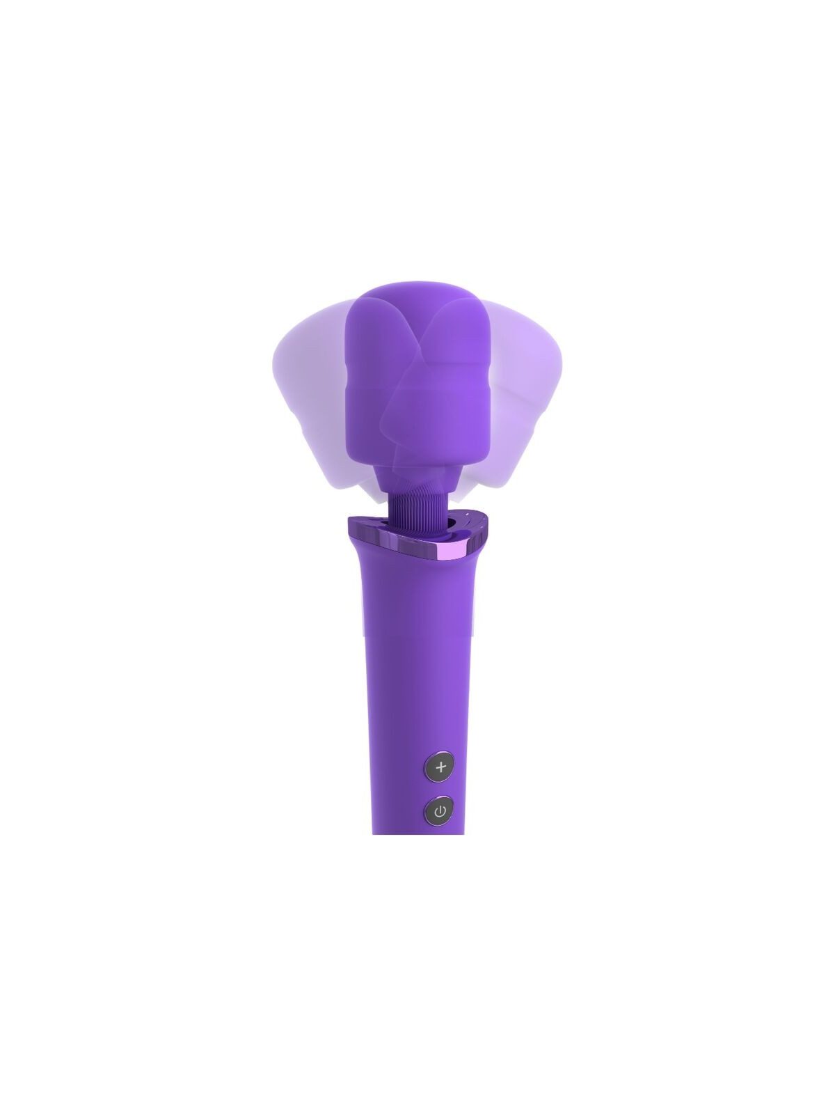 FANTASY FOR HER - BACCHETTA MASSAGGIATORE RICARICABILE PER LEI E VIBRATORE 50 LIVELLI VIOLA