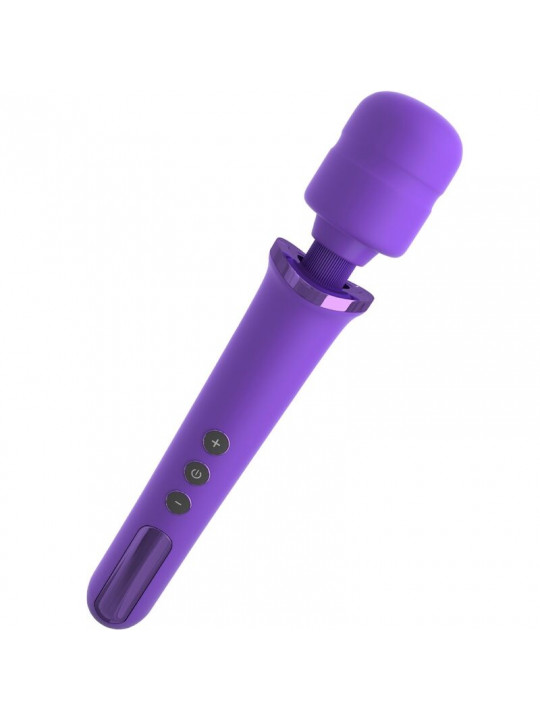 FANTASY FOR HER - BACCHETTA MASSAGGIATORE RICARICABILE PER LEI E VIBRATORE 50 LIVELLI VIOLA