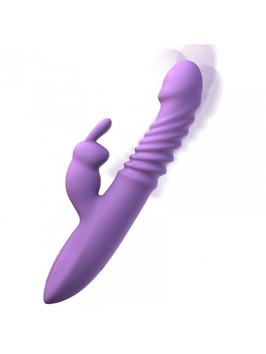 FANTASY FOR HER - STIMOLATORE PER CLITORIDE CONIGLIO CON FUNZIONE CALORE OSCILLAZIONE E VIBRAZIONE VIOLA