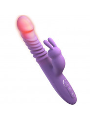 FANTASY FOR HER - STIMOLATORE PER CLITORIDE CONIGLIO CON FUNZIONE CALORE OSCILLAZIONE E VIBRAZIONE VIOLA