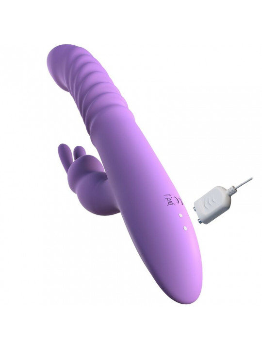 FANTASY FOR HER - STIMOLATORE PER CLITORIDE CONIGLIO CON FUNZIONE CALORE OSCILLAZIONE E VIBRAZIONE VIOLA