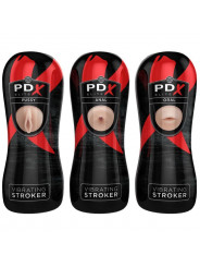 PDX ELITE - SET STROKER 12 UNIT: 6X VAGINA, 3X ANO, 3X BOCCA