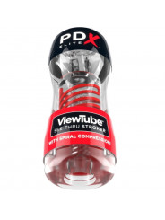 PDX ELITE - STROKER VIEWTUBE 2 COMPRESSIONE SPIRALE TRASPARENTE