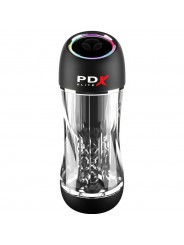 PDX ELITE - VIBRATORE STROKER VIEWTUBE PRO TRASPARENTE