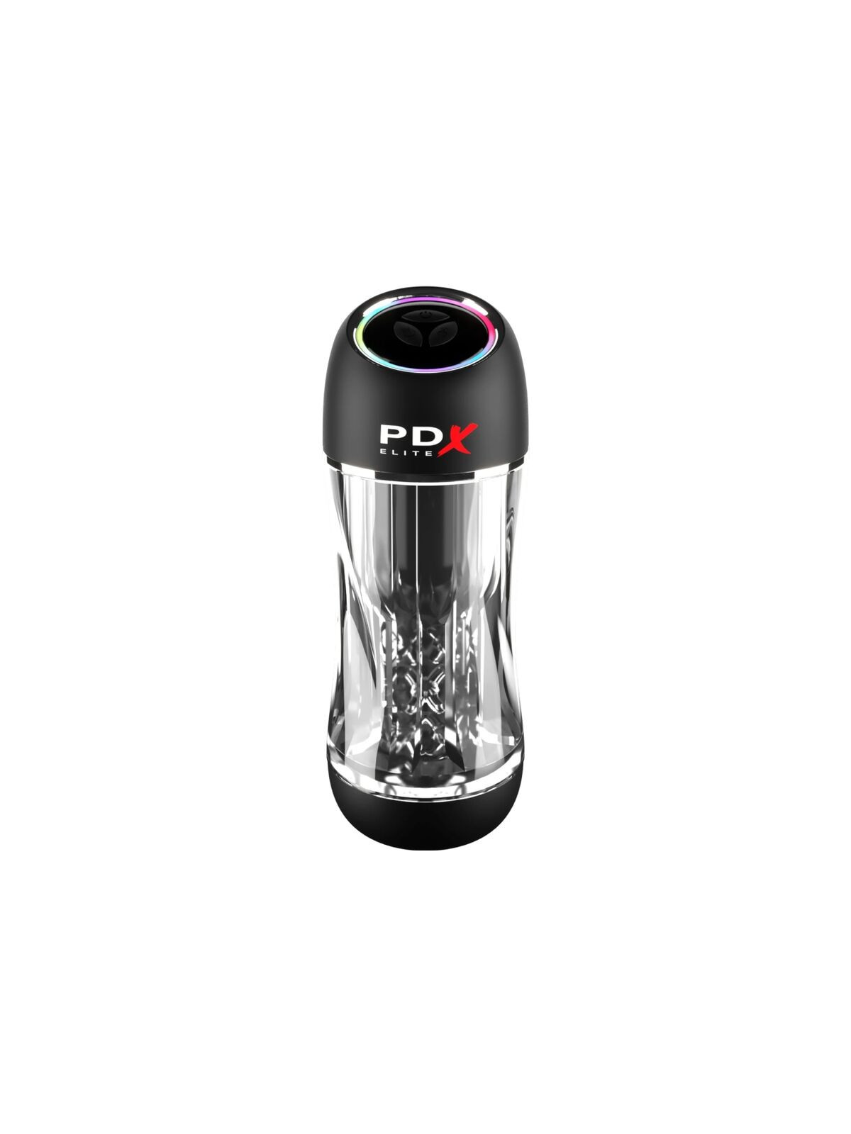 PDX ELITE - VIBRATORE STROKER VIEWTUBE PRO TRASPARENTE