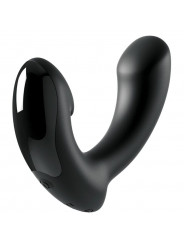 SIR RICHARDS - MASSAGGIATORE PROSTATICO P-POINT IN SILICONE NERO