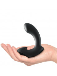 SIR RICHARDS - MASSAGGIATORE PROSTATICO P-POINT IN SILICONE NERO