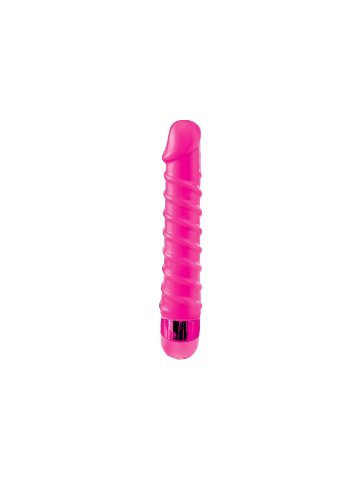 CLASSIX - MASSAGGIATORE VIBRANTE CANDY TWIRL 16,5 CM ROSA