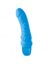 CLASSIX - DILDO VIBRANTE MR. RIGHT MULTI-SPEED 15,5 CM BLU