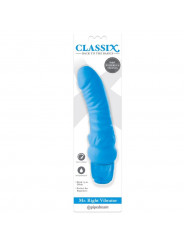 CLASSIX - DILDO VIBRANTE MR. RIGHT MULTI-SPEED 15,5 CM BLU