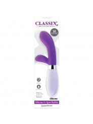 CLASSIX - VIBRATORE RABBIT G-SPOT IN SILICONE VIOLA