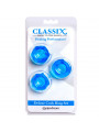 CLASSIX - SET DI 3 ANELLI PER PENE BLU