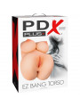 PDX PLUS - TORSO MASTURBATORE FEMMINILE REALISTICO EZ BANG