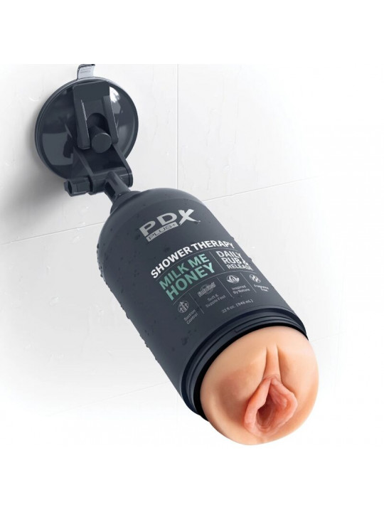 PDX PLUS - MASTURBATORE STROKER DESIGN DISCRETO DEL FLACONE DI SHAMPOO MILK ME HONEY