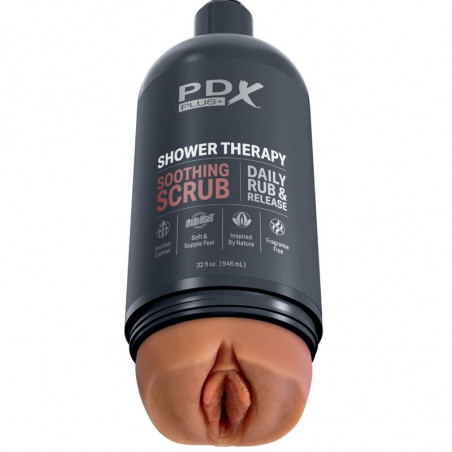 PDX PLUS - MASTURBATORE STROKER DESIGN DISCRETO DELLA BOTTIGLIA SCRUB LENITIVO SHAMPOO CANDY