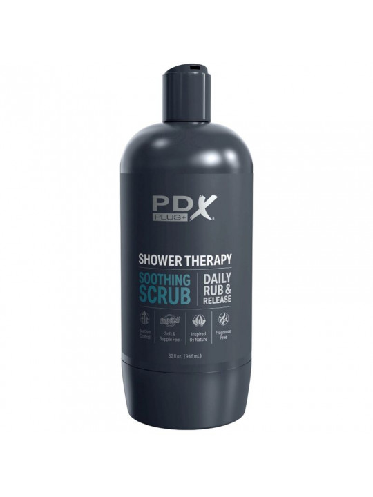 PDX PLUS - SHAMPOO SCRUB LENITIVO STROKER MASTURBATOR DAL DESIGN DISCRETO DELLA BOTTIGLIA