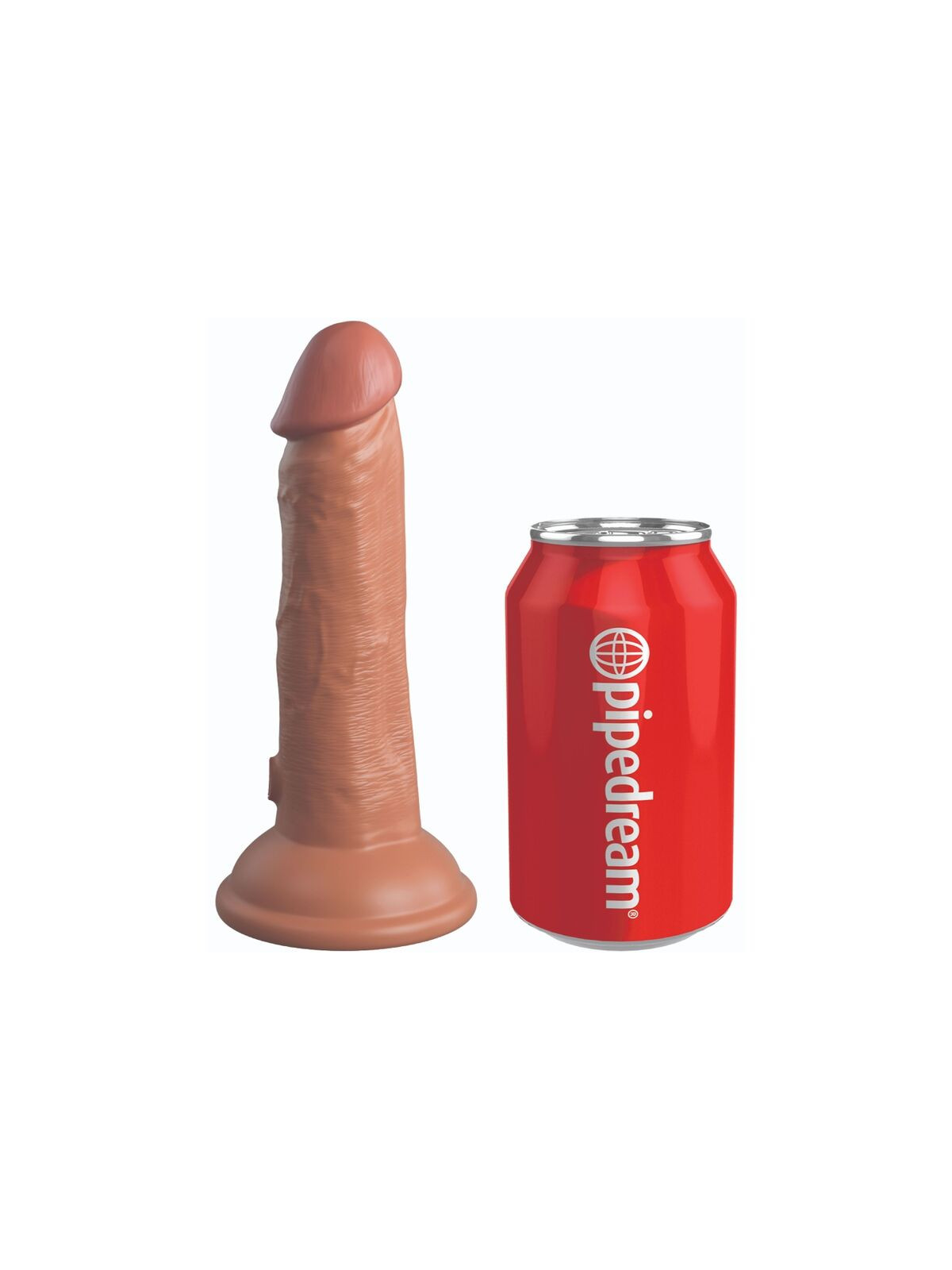 KING COCK - ELITE DILDO REALISTICO IN SILICONE 15.2 CM CARAMEL