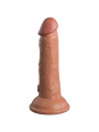 KING COCK - ELITE DILDO REALISTICO IN SILICONE 15.2 CM CARAMEL