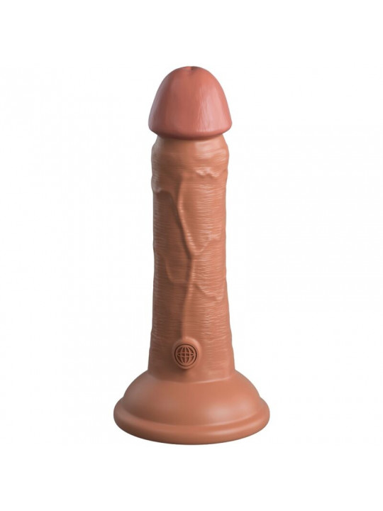 KING COCK - ELITE DILDO REALISTICO IN SILICONE 15.2 CM CARAMEL