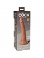 KING COCK - ELITE DILDO REALISTICO IN SILICONE 17.8 CM CARAMEL