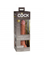 KING COCK - ELITE DILDO REALISTICO IN SILICONE 17.8 CM CARAMEL