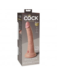 KING COCK - ELITE DILDO REALISTICO IN SILICONE 17.8 CM