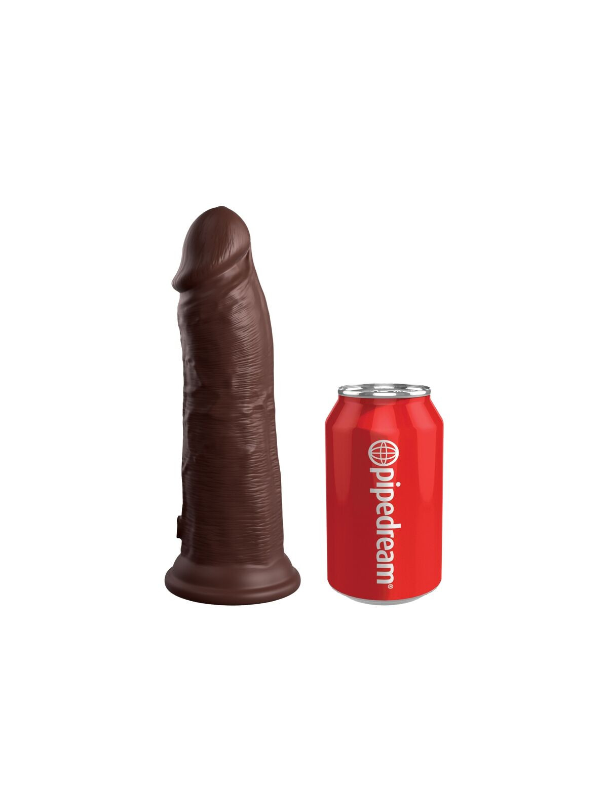 KING COCK - ELITE DILDO REALISTICO IN SILICONE 20.3 CM MARRONE