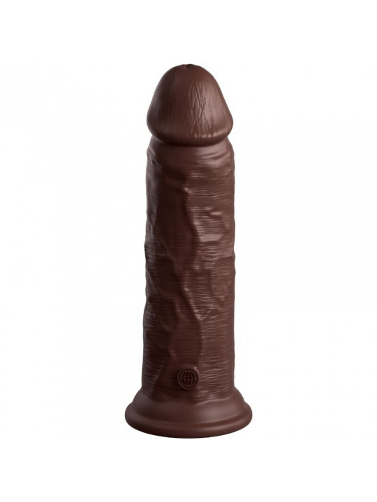 KING COCK - ELITE DILDO REALISTICO IN SILICONE 20.3 CM MARRONE