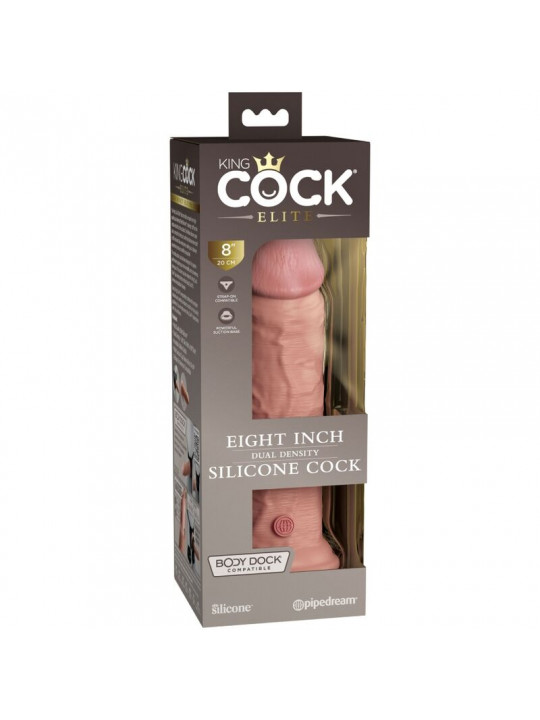 KING COCK - ELITE DILDO REALISTICO IN SILICONE 20.3 CM