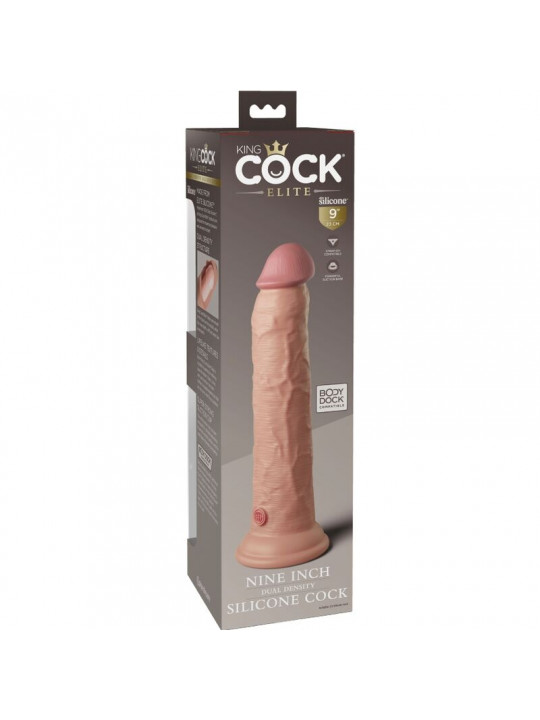 KING COCK - ELITE DILDO REALISTICO IN SILICONE 23 CM