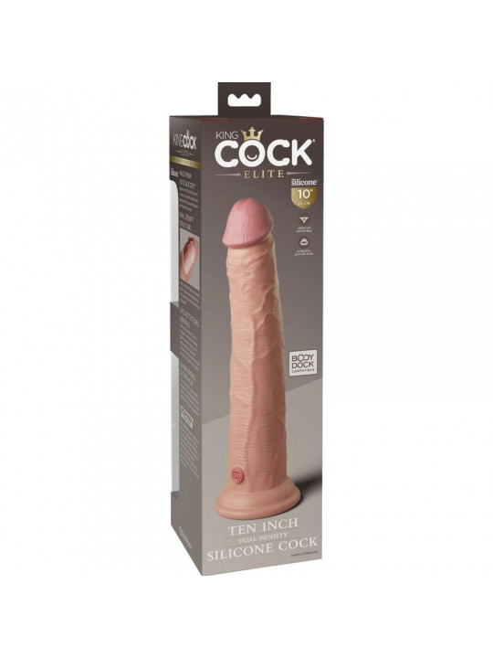 KING COCK - ELITE DILDO REALISTICO IN SILICONE 25.4 CM