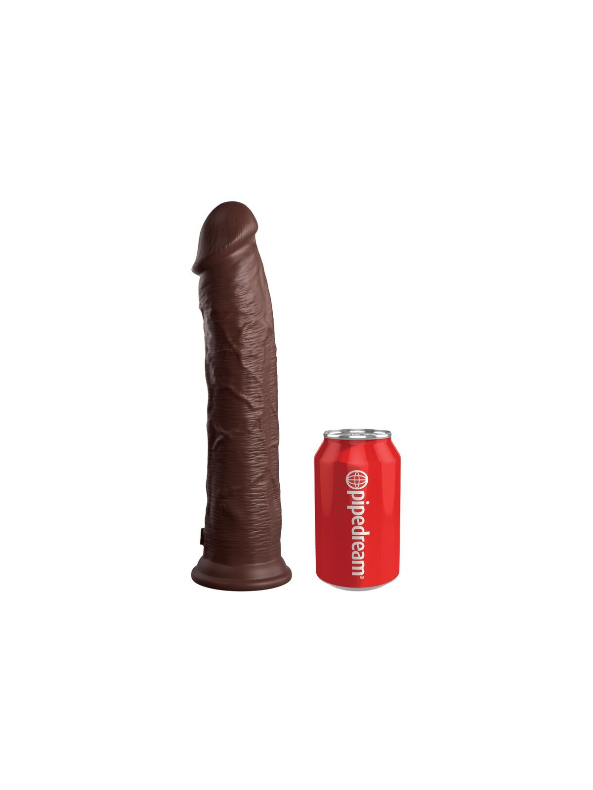 KING COCK - ELITE DILDO REALISTICO IN SILICONE 28 CM MARRONE