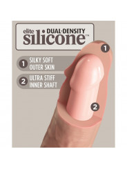 KING COCK - ELITE DILDO REALISTICO IN SILICONE 28 CM