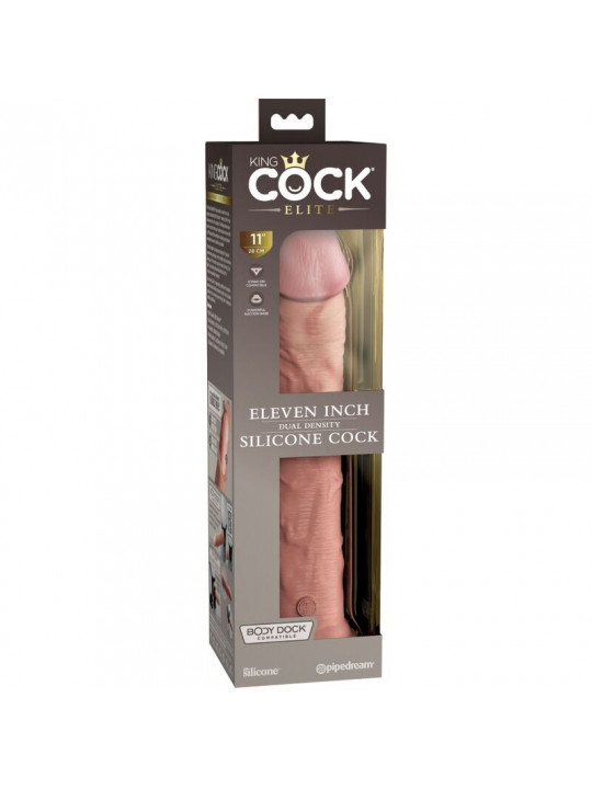 KING COCK - ELITE DILDO REALISTICO IN SILICONE 28 CM