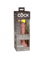 KING COCK - ELITE DILDO REALISTICO VIBRANTE E SILICONE 15.2 CM