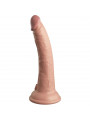 KING COCK - ELITE VIBRATORE DILDO REALISTICO E TELECOMANDO IN SILICONE 17.8 CM