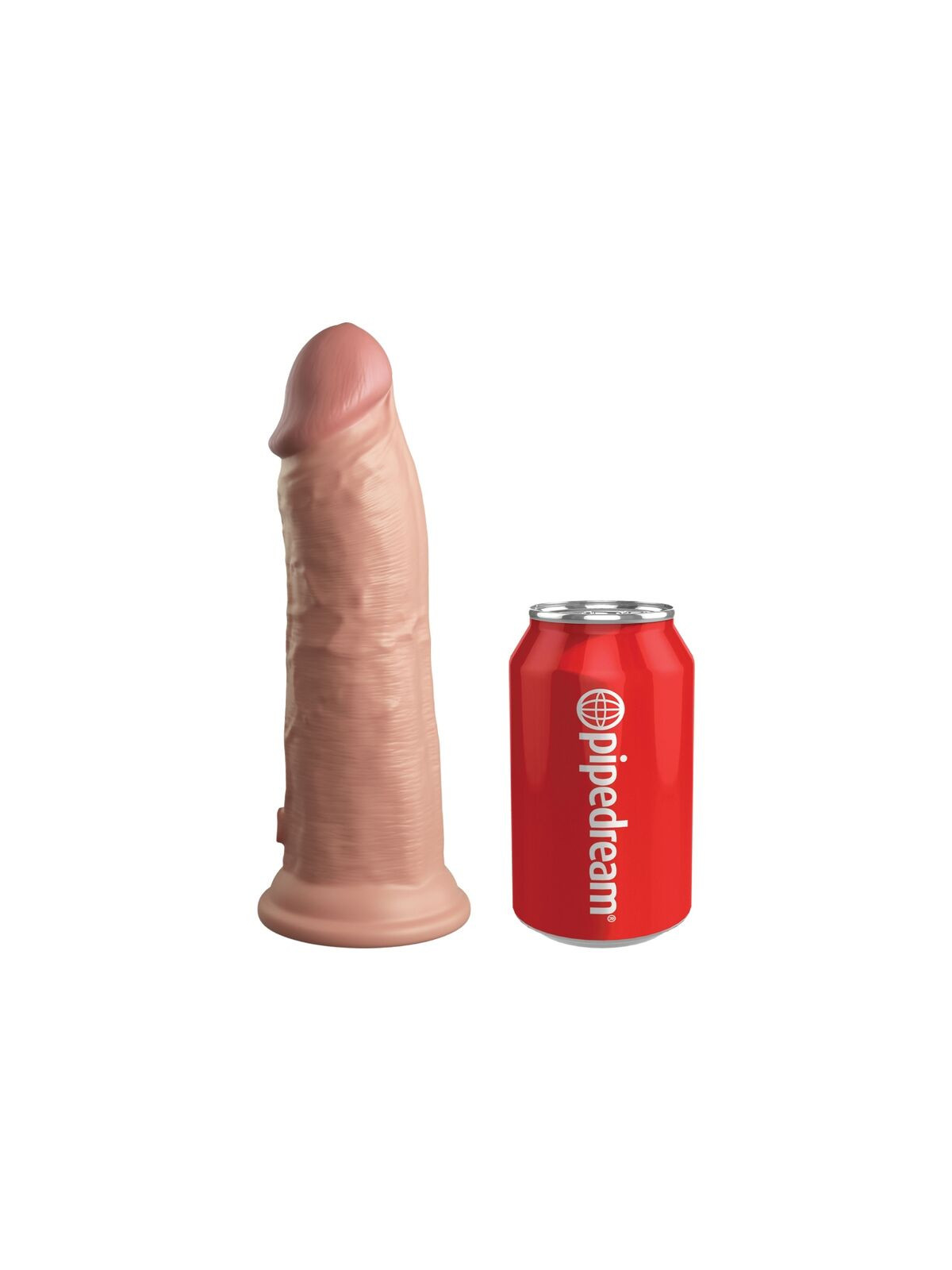 KING COCK - ELITE DILDO REALISTICO VIBRANTE E SILICONE 20.3 CM