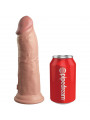 KING COCK - ELITE DILDO REALISTICO VIBRANTE E SILICONE 20.3 CM