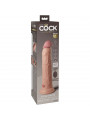 KING COCK - ELITE VIBRATORE DILDO REALISTICO E TELECOMANDO IN SILICONE 23 CM