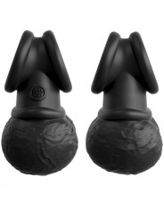 KING COCK - ELITE ANELLO CON TESTICOLO IN SILICONE