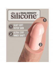 KING COCK - ELITE IMBRAGATURA REGOLABILE CON DILDO 15.2 CM PER PRINCIPIANTI