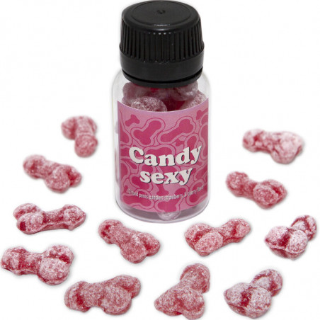 DIABLO PICANTE - CANDY SEXY VASO DA 12 GOMME GUMMY AL GUSTO FRAGOLA-CILIEGIA