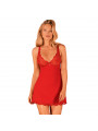 OBSESSIVE - LUVAE BABYDOLL & TANGA ROSSO S/M