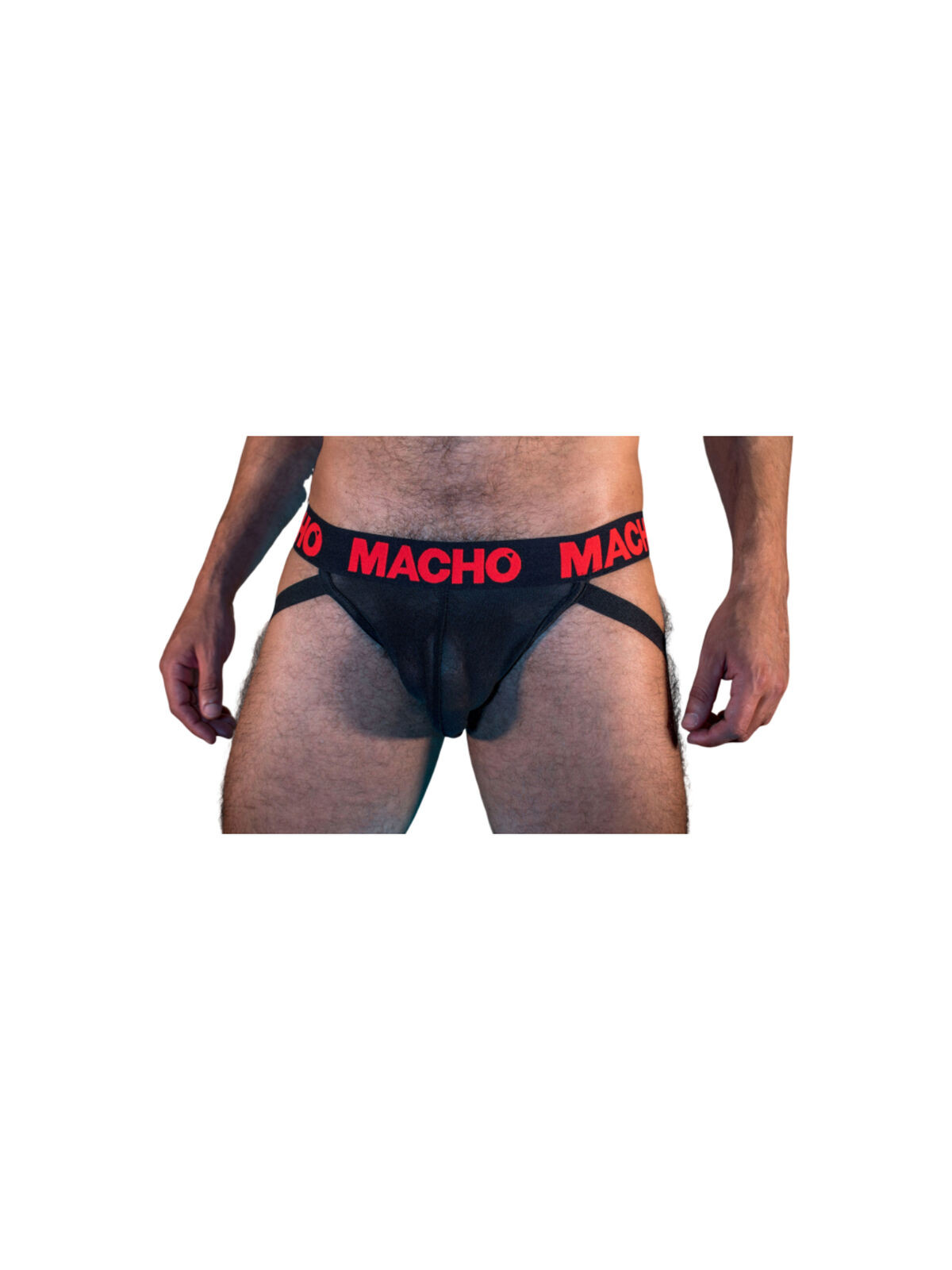 MACHO - MX26X2 JOCK NERO/ROSSO S