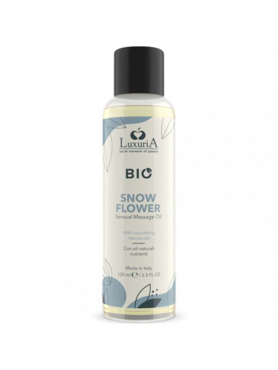 INTIMATELINE LUXURIA - OLIO DA MASSAGGIO AI FIORI DI NEVE BIO 100 ML